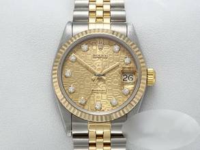 Thumbnail von Rolex Datejust 31 31mm Medium Stahl Gelbgold 750 2000 Diamanten Automatik Stainless Steel 18kt Yellow Gold Jubilé-band Chronometer Oyster
