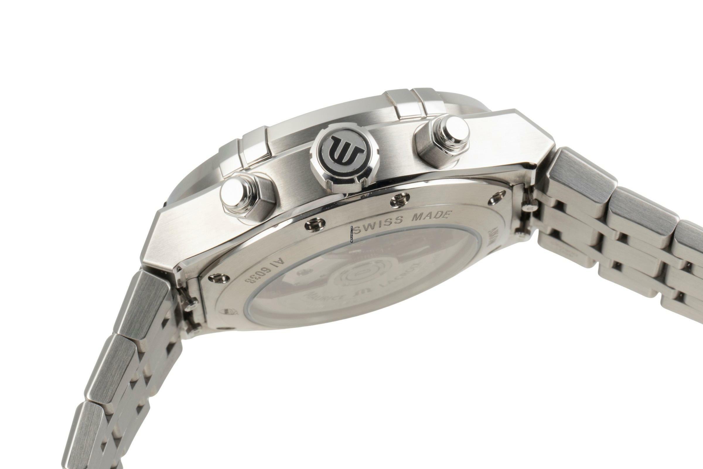 Thumbnail von Maurice Lacroix AIKON Automatik Chronograph 44mm A16038-5502-430-1 B&P 2023