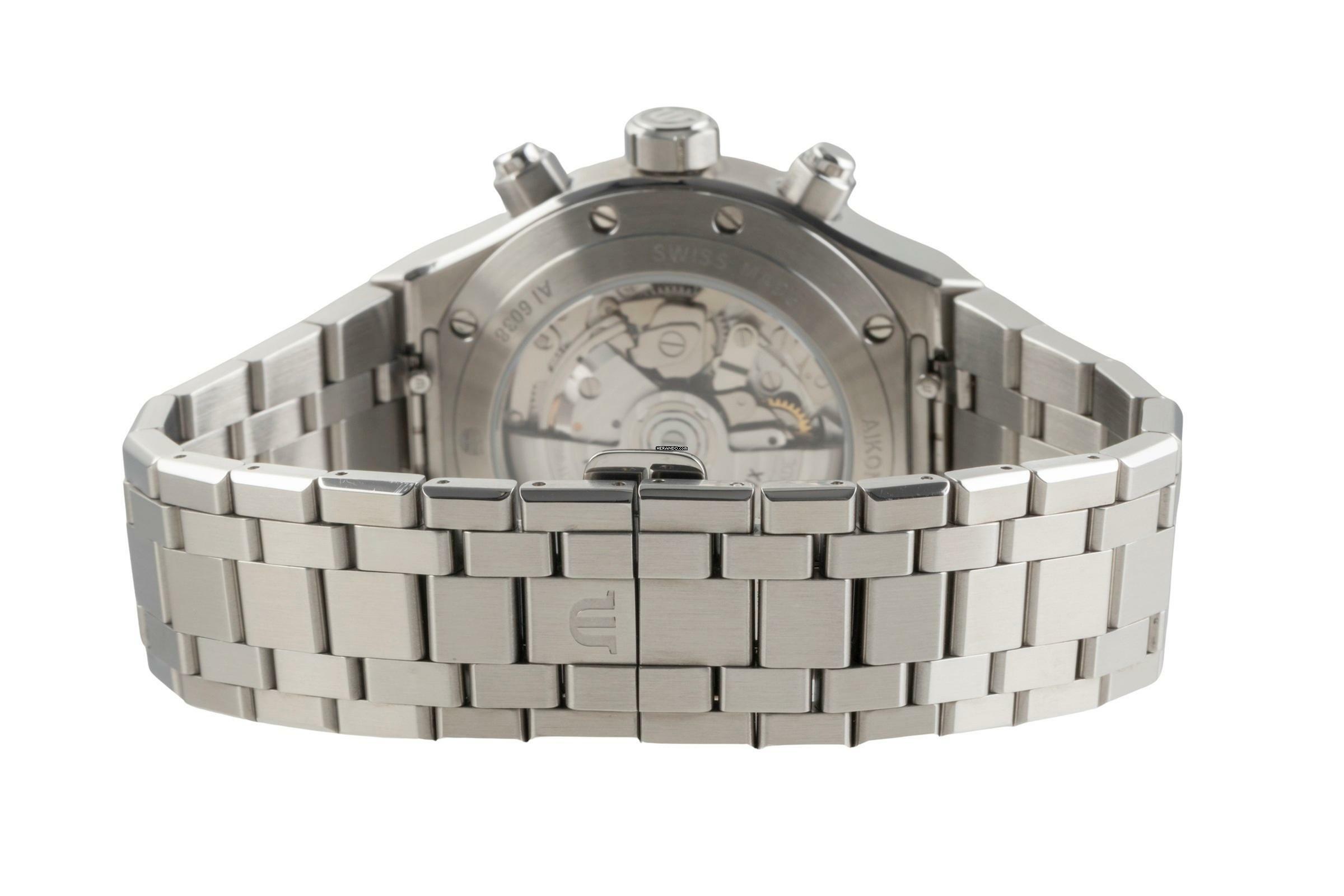 Thumbnail von Maurice Lacroix AIKON Automatik Chronograph 44mm A16038-5502-430-1 B&P 2023