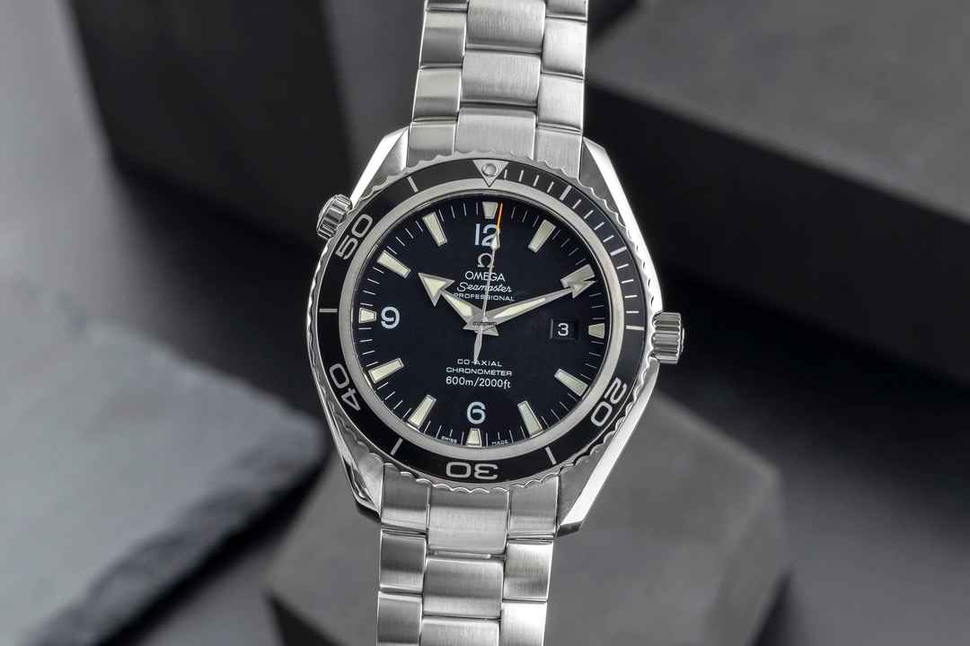  Omega Seamaster Planet Ocean 45,5 Automatik Co Axial Ref. 2200.50.00 B&P 2010  