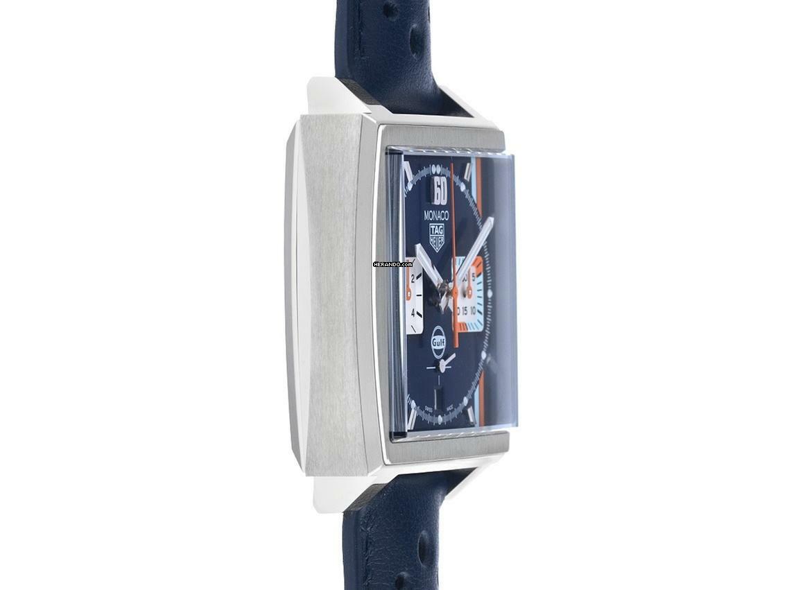 Thumbnail von TAG Heuer Monaco X Gulf Special Edition Ref.CBL2115.FC6494 2025 Full Set Ungetragen