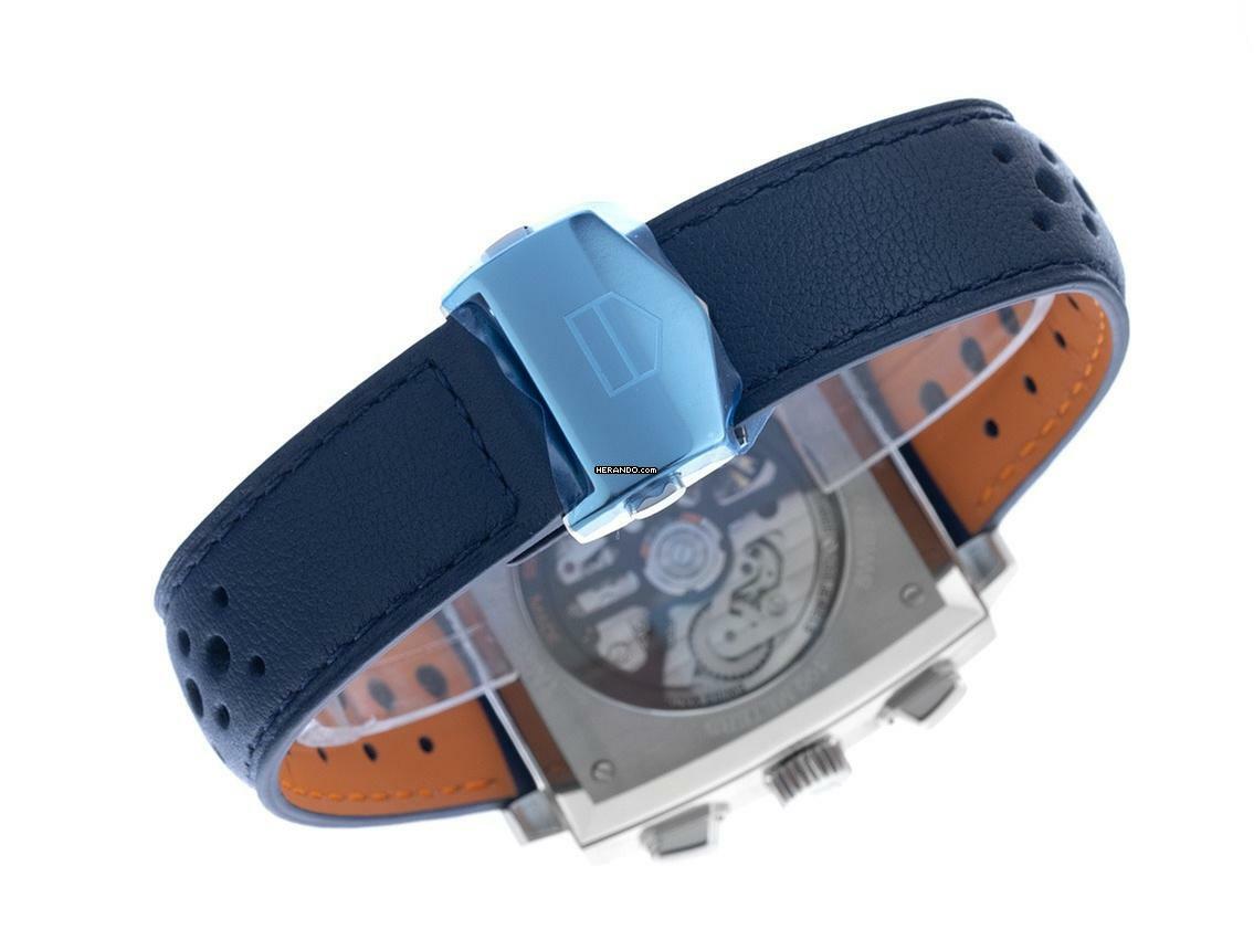 Thumbnail von TAG Heuer Monaco X Gulf Special Edition Ref.CBL2115.FC6494 2025 Full Set Ungetragen