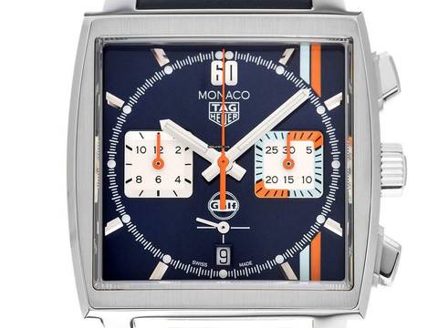  TAG Heuer Monaco X Gulf Special Edition Ref.CBL2115.FC6494 2025 Full Set Ungetragen 