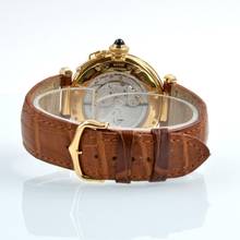 Thumbnail von Cartier Pasha Power Reserve GMT 38MM gold 18KT 2003 Full Set TOP Condition