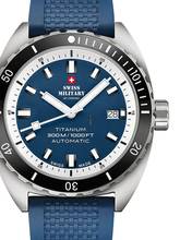 Thumbnail von Swiss Military SMA34100.09 Diver Titanium Automatik Herrenuhr 42mm 30ATM