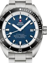 Thumbnail von Swiss Military SMA34100.03 Diver Titanium Automatik Herrenuhr 42mm 30ATM
