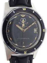 Thumbnail von Aqualung Divers Watch Aqualung U.S. Divers Co. Stainless Steel 1960s