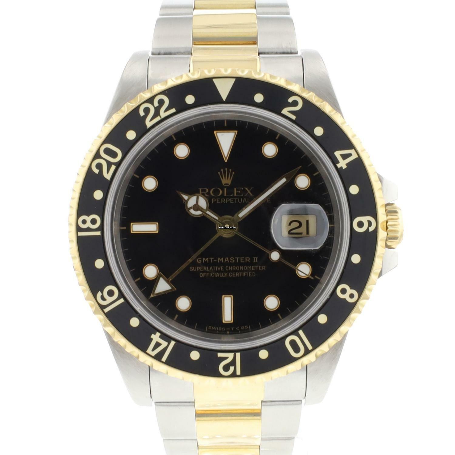  Rolex GMT-Master II Steel Gold  
