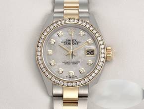 Thumbnail von Rolex Lady-Datejust 28 279383 Rbr Stahl Gelbgold 750 Permutt Diamanten Automatik Stainless Steel 18kt Yellow Gold Oyster-band Chronometer