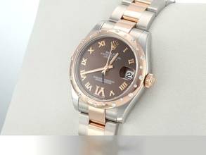 Thumbnail von Rolex Datejust 31 Medium 31mm 178341 2012 Stahl Rosegold 750 Diamanten Stainless Steel 18kt Rose Gold Oyster-band Chronometer
