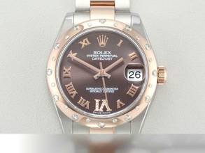 Thumbnail von Rolex Datejust 31 Medium 31mm 178341 2012 Stahl Rosegold 750 Diamanten Stainless Steel 18kt Rose Gold Oyster-band Chronometer