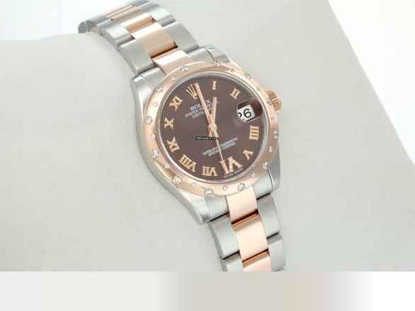  Rolex Datejust 31 Medium 31mm 178341 2012 Stahl Rosegold 750 Diamanten Stainless Steel 18kt Rose Gold Oyster-band Chronometer 