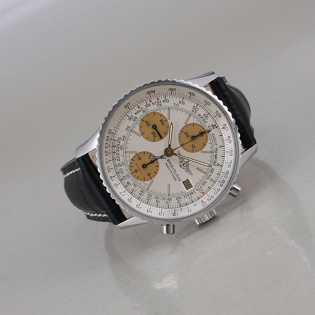  Breitling Old Navitimer Automatik Ø 41,5 mm Full Set Top Zustand 