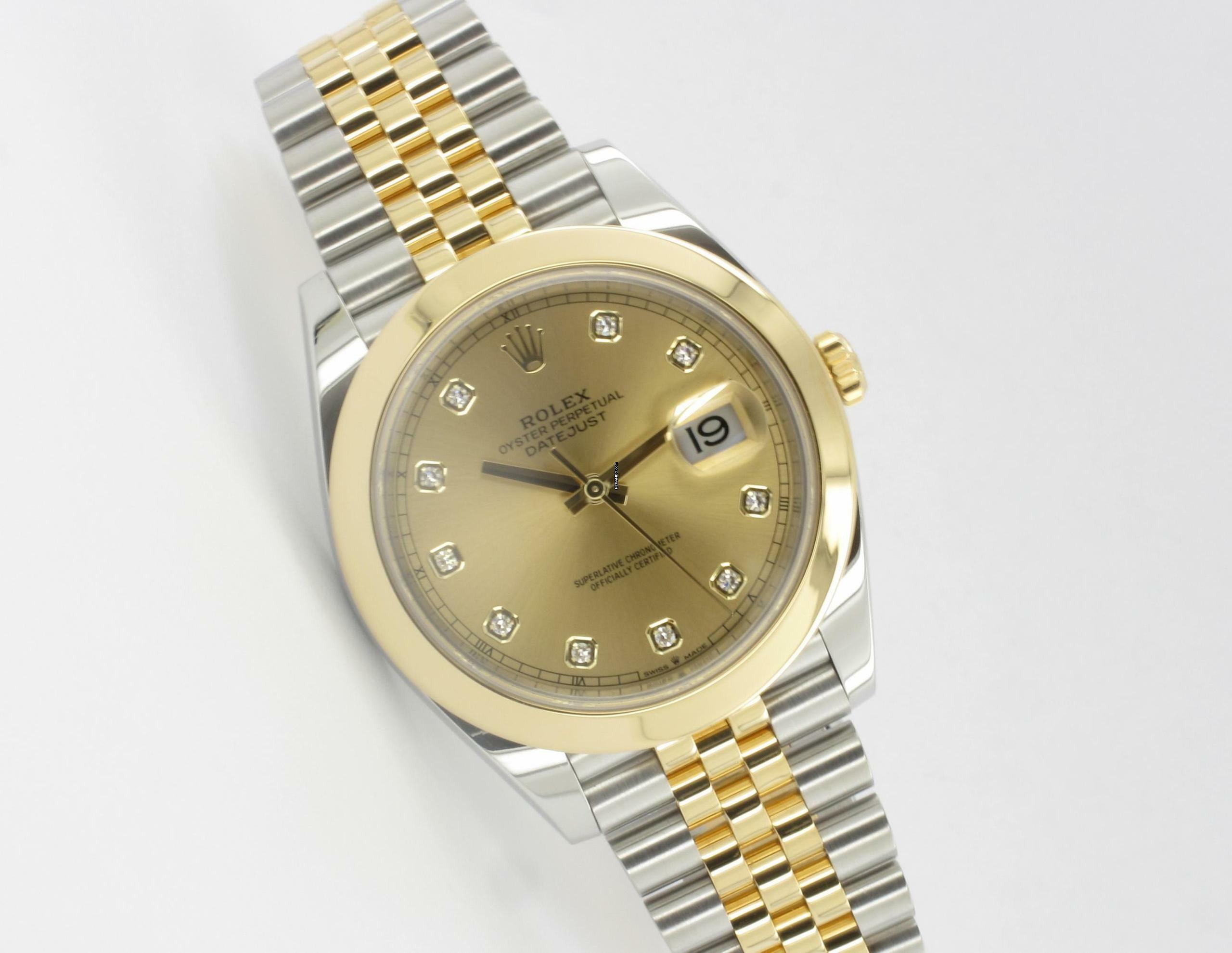  Rolex Datejust 41 Jubilee Diamond Dial 