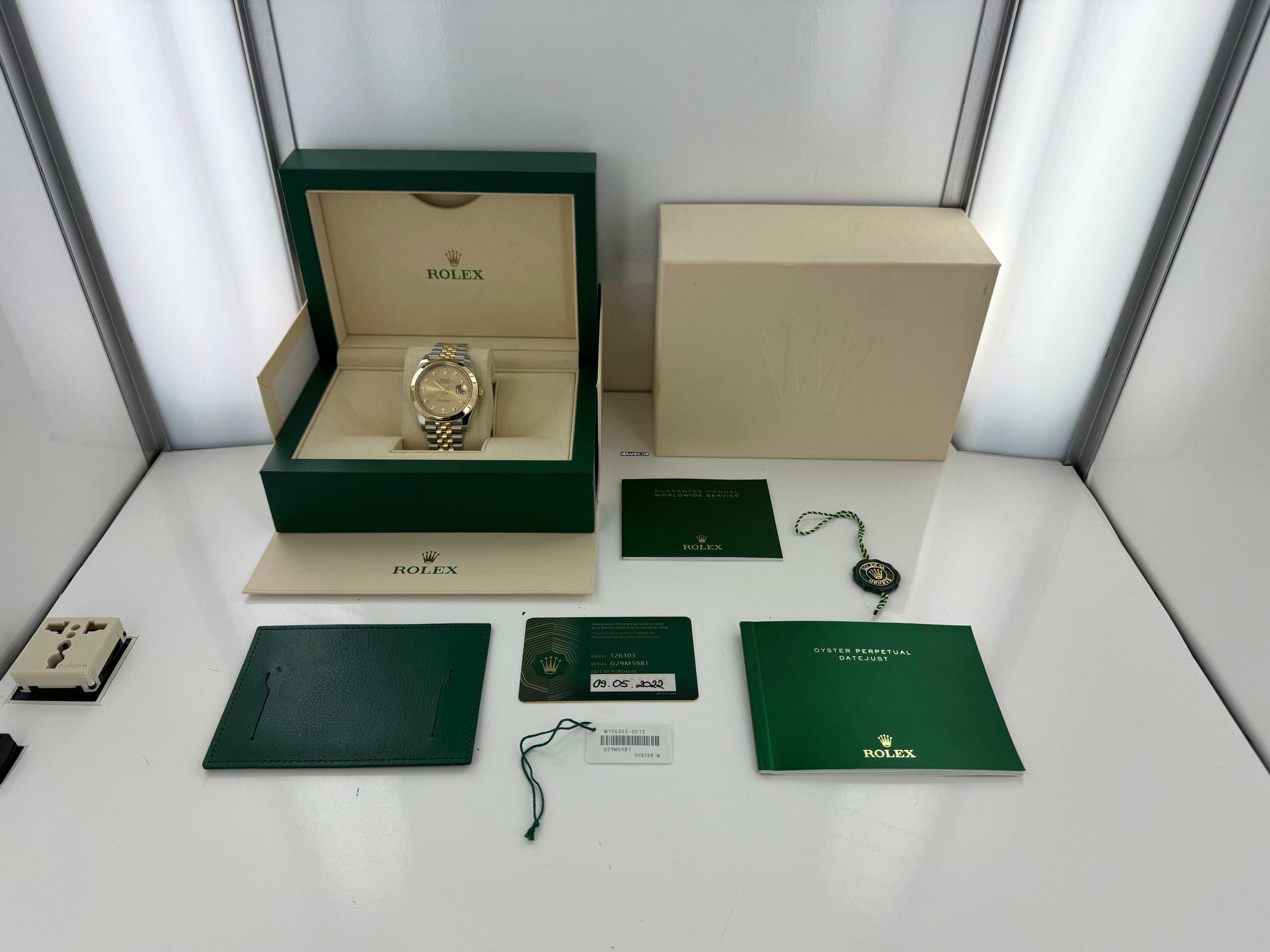 Thumbnail von Rolex Datejust 41 Jubilee Diamond Dial