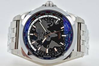 Thumbnail von Breitling Galactic Unitime 44mm WB3510U4/BD94 Black Dial GMT World Timer