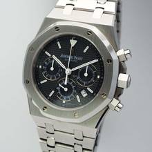 Thumbnail von Audemars Piguet Royal Oak Chronograph Kasparov 25860ST SUPER Full Set Box+Papiere+ complet 3x service history!