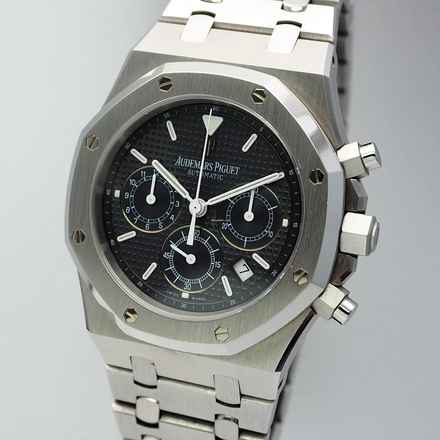  Audemars Piguet Royal Oak Chronograph Kasparov 25860ST SUPER Full Set Box+Papiere+ complet 3x service history! 
