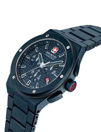  Swiss Military Hanowa SMWGI0002281 Herrenuhr Sidewinder Ceramic 43mm 10ATM  