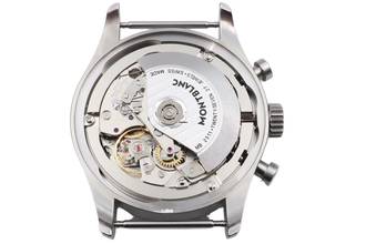 Thumbnail von Montblanc 1858 Chronograph Stahl Automatik Herrenuhr Ref. 117835 7456