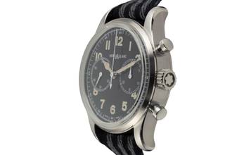 Thumbnail von Montblanc 1858 Chronograph Stahl Automatik Herrenuhr Ref. 117835 7456