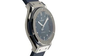 Thumbnail von Hublot Classic Fusion Blue Titan Automatik Herrenuhr Ref. 565.NX.7170.LR