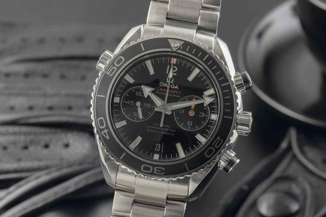  Omega Seamaster Planet Ocean Chronograph 600M Co-Axial Ref. 232.30.46.51.01.001 Papiere  