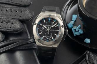 Thumbnail von IWC Ingenieur Double Chronograph Titanium Doppelchronograph Titan Automatik Herrenuhr Ref. IW386503