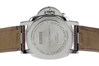 Thumbnail von Panerai Luminor Due Luna Stahl Automatik Herrenuhr Ref. PAM01306 B&P 2021