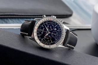 Thumbnail von Breitling Montbrillant Chronograph Stahl Automatik Herrenuhr Ref. A41330