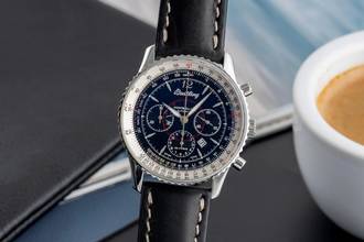 Thumbnail von Breitling Montbrillant Chronograph Stahl Automatik Herrenuhr Ref. A41330
