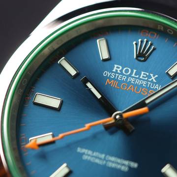  Rolex Milgauss Blue Dial 116400GV  
