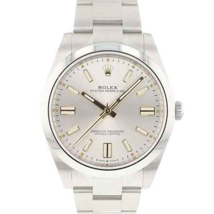  Rolex Oyster Perpetual 41 Silver Dial  