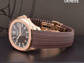 Thumbnail von Patek Philippe Aquanaut Rose Gold Brown Dial Like New