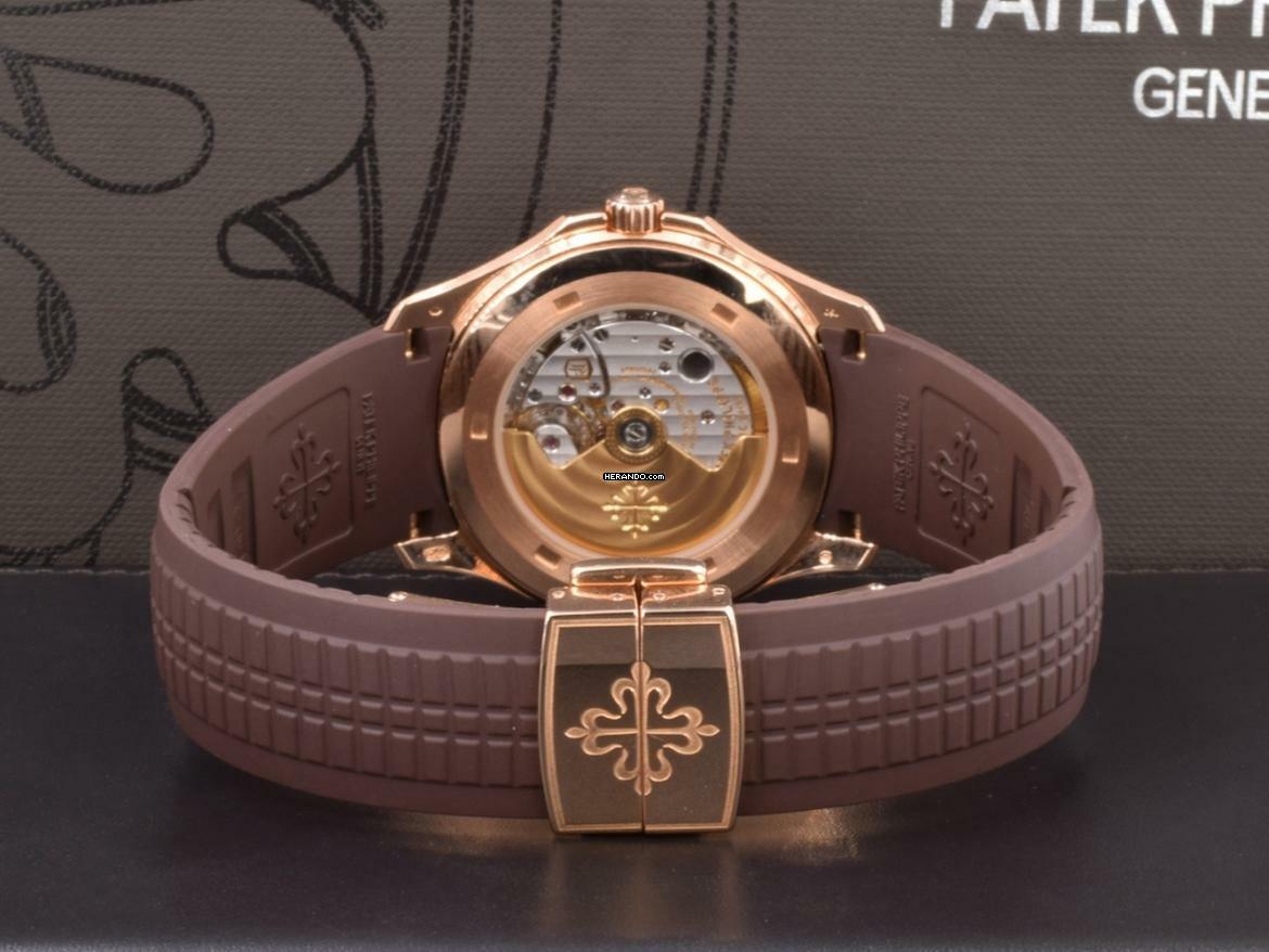 Thumbnail von Patek Philippe Aquanaut Rose Gold Brown Dial Like New