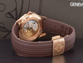 Thumbnail von Patek Philippe Aquanaut Rose Gold Brown Dial Like New