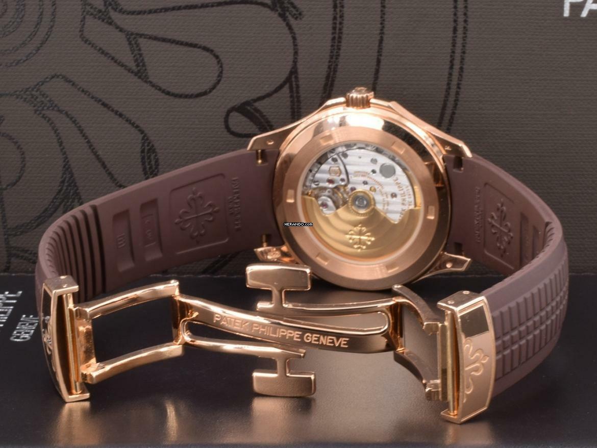 Thumbnail von Patek Philippe Aquanaut Rose Gold Brown Dial Like New
