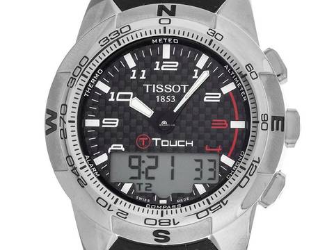  Tissot T-Touch II Nascar Chronograph Ref.T047.420.47.207.01 2015 Full Set sehr gut Vintage  