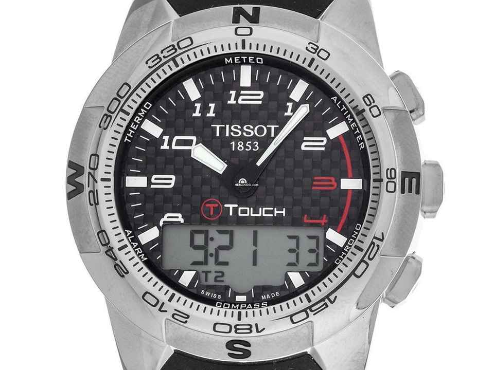  Tissot T-Touch II Nascar Chronograph Ref.T047.420.47.207.01 2015 Full Set sehr gut Vintage  