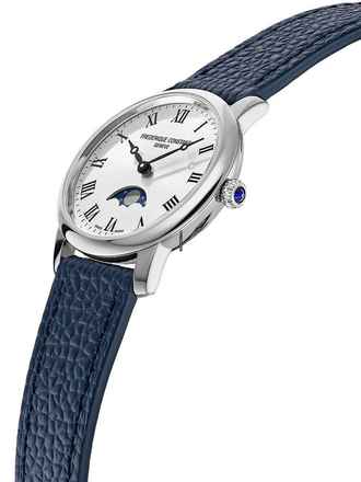  Frederique Constant FC-206RS1S6 Herrenuhr Classic Slimline Ladies Moon 30mm 3ATM 