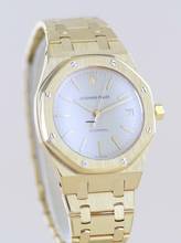 Thumbnail von Audemars Piguet Royal Oak 18K Gold 36mm Dream white Dial Automatic rar Klassiker Date