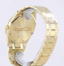 Thumbnail von Audemars Piguet Royal Oak 18K Gold 36mm Dream white Dial Automatic rar Klassiker Date