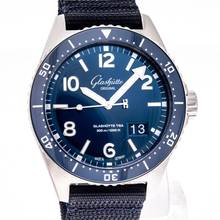 Thumbnail von Glashütte Original SeaQ Panoramadatum Panorama Date 43 Blue – 1-36-13-02-81-34 – like NEW – 2022 Full Set