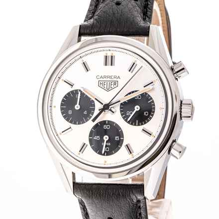  TAG Heuer Carrera 39 White – CBK221H.FC8317 – like NEW – 2023 Full Set 