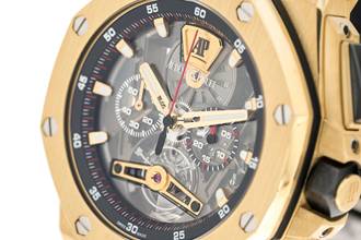 Thumbnail von Audemars Piguet Royal Oak Offshore Tourbillon Chronograph 44 – 26407BA – like NEW – 2017 Full Set