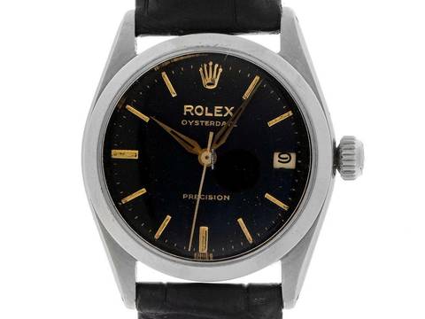  Rolex Oysterdate Precision Ref.6466 1942 original Box sehr gut Vintage  