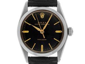 Thumbnail von Rolex Oyster Precision Speedking Medium Ref.6430 1967 original Box sehr gut Vintage