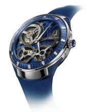 Thumbnail von Bulova Accutron 28A208 Herrenuhr Accutron DNA Casino Limited Edition blue
