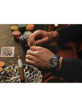 Thumbnail von Bulova Accutron 28A208 Herrenuhr Accutron DNA Casino Limited Edition blue