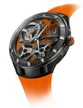 Thumbnail von Bulova Accutron 28A205 Herrenuhr Accutron DNA Casino Ltd. Ed. orange